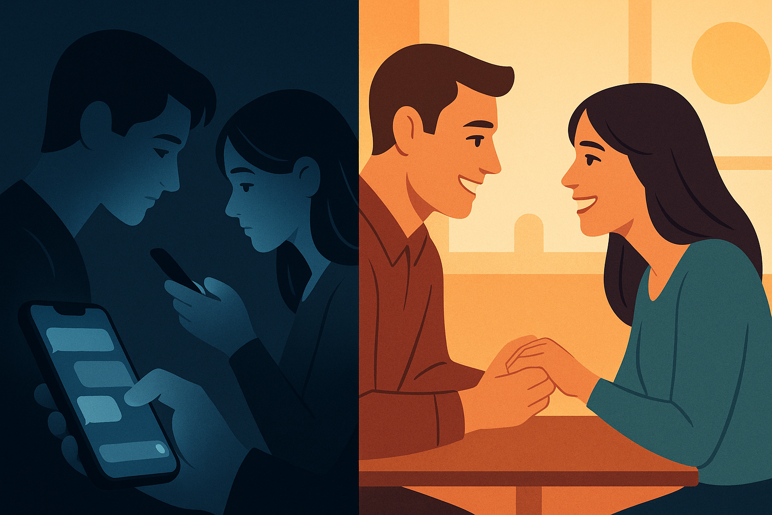 Dating apps and modern relationships